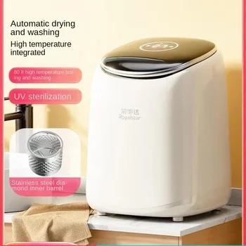 напълно автоматична пералня мини пране и сушене интегрирана машина за почистване на бельо малък чорап инструмент за пране 미니세탁기
