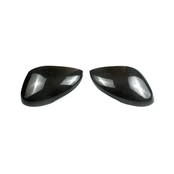 Car Real Carbon Fiber Side Rear View Mirror Cover Trim Side Wing Mirror Caps for Fit 2021-2023