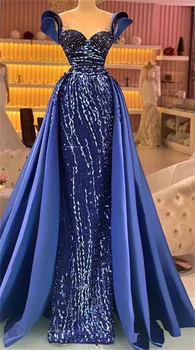 Русалка звезда разкошен сватба вечер абитуриентски бал рокля бормашина Vestidos Madre de la Novia 2023 Най-нови свадебное платье