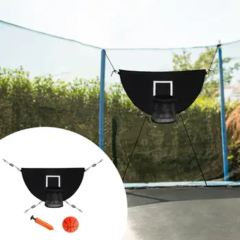 Мини батут баскетболен обръч за деца водоустойчив издръжлив баскетбол