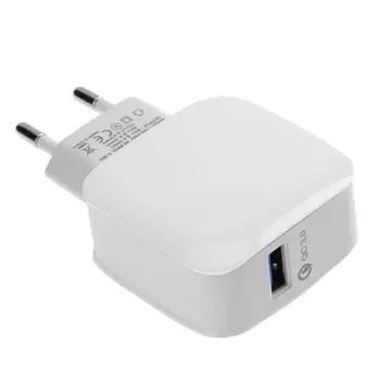  бързо зареждане USB порт захранващ щепсел лек и лесен за носене огнезащитни материал QC3.0 зарядно адаптер