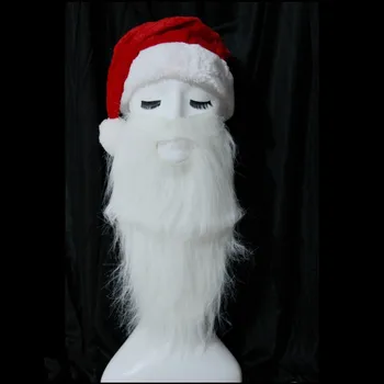 Дядо Коледа бяла дълга брада старец брада коледна украса