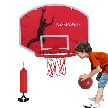 Вътрешен баскетболен обръч без пробиване Баскетболен обръч Открит малко дете Деца на открито Аркадна игра Спорт Баскетбол Спортни играчки