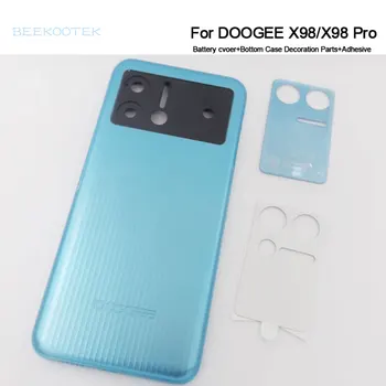 Нов оригинален DOOGEE X98 X98 X98 Pro батерия капак дъното случай декорация части с лепило за DOOGEE X98 Pro смартфон