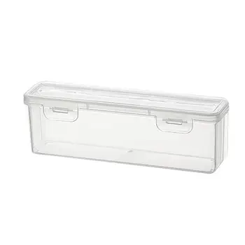 Clear Box за съхранение Snap-On голям капацитет случай с дял преносим пространство спестяване съхранение държач за домашно училище класна стая