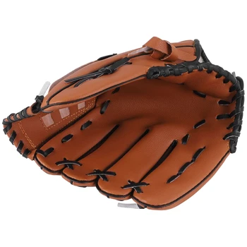 Спорт 2 цвята бейзболна ръкавица софтбол дясна ръка за възрастен влак