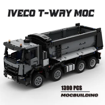 Офроуд камиони Moc градивни блокове T-Way DIY технология за сглобяване Тухли Speed Car Vehicle Series Играчки Коледни подаръци