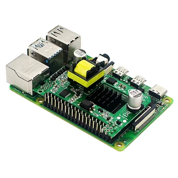 for Raspberry 4B POE Module Power Over Ethernet IEEE 802.3Af Стандартни превключватели POE шапка за Raspberry 4 Модел B/3B+