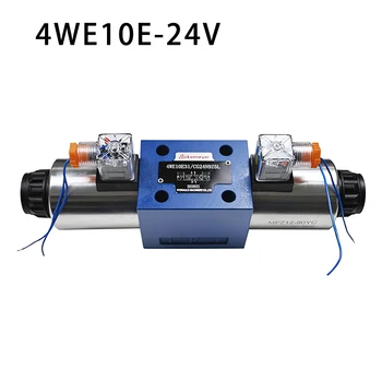  хидравличен електромагнитен насочен клапан 4WE10E 10G 10D / 10J двупосочен насочен клапан