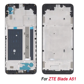 LCD средна рамка рамка рамка плоча за ZTE острие A51 телефон част замяна