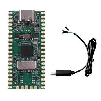 RISC-V Milk-V Duo Development Board + STC Downloader Двуядрен CV1800B Поддръжка на Linux за Iot ентусиасти DIY геймъри Издръжлив