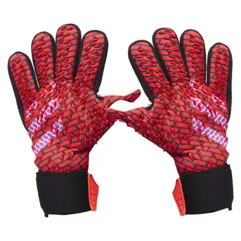 Soccer Вратарски ръкавици Неплъзгащи се вратарски ръкавици Професионални ръкавици за вратари Възрастни Гъвкави вратарски ръкавици Футболни съоръжения Лесен за