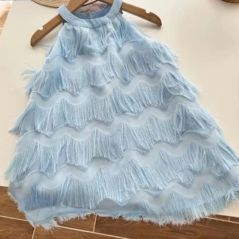 Melario летни пискюли Детска рокля момичета принцеса рокля Vestidos Детски рокли за момичета Бебешки дрехи за малки деца Детски дрехи