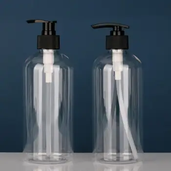 Красиви функционални дозиращи бутилки Трайни бутилки с помпа без BPA Преносими дозатори за шампоан Лосион сапун за дозиране