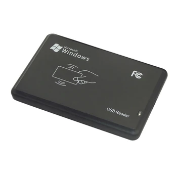 IC четец на карти RFID четец 14443 125KHz 13.56MHz 8/10 битов частен модел сензор четец на смарт карти с USB ID / IC четец на карти