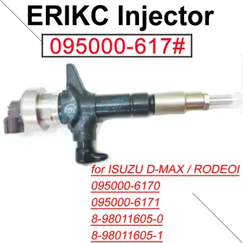 095000-6170 Дизелов инжектор 095000-6171 Дюза за гориво Inyector за ISUZU D-MAXI RODEOI 4JK1-TC Denso 8-98011605-1 8-98011605-0