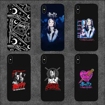 Buffy The Vampire Slayer Калъф за телефон за iPhone 11 12 Mini 13 Pro XS Max X 8 7 6s Plus 5 SE XR Shell