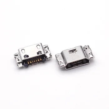 300-1000Pcs USB зарядно конектор порт за зареждане за Samsung Galaxy J1 J100 / J2 J3 J5 J7 Pro / J250 / A6 / A7 / A810 / J4 J6 J8 / A02 M10 A10