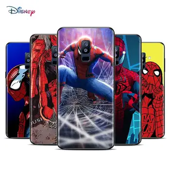 Marvel Spider-Man Avengers Супер герой за Samsung Galaxy A9 A8 A7 A6 A5 A3 Star Plus 2018 2017 2016 Мек TPU силиконов калъф за телефон