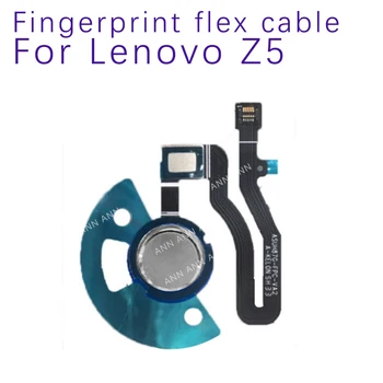 Скенер за пръстови отпечатъци за Lenovo Z5 L78011 L78012 Сензор за допир ID Начало Бутон за връщане Монтаж Flex кабел