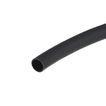 Keszoox термосвиваеми тръби 3: 1 кабелна втулка обвивка 5.5mm Dia 10mm плосък 6.6ft черен