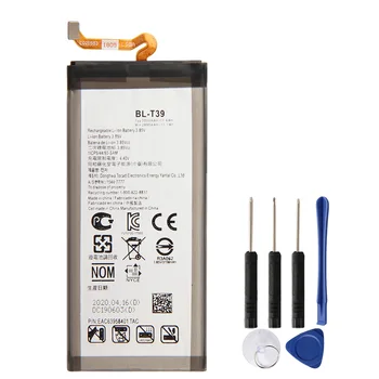 Резервна телефонна батерия BL-T39 За LG G7 ThinQ Q7 G710 Q7+ G7+ ThinQ LMQ610 Автентична акумулаторна батерия 3000mAh