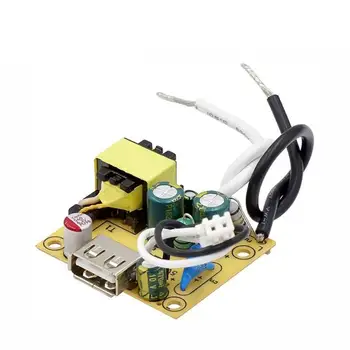 Обновен AC110 220V до 5V2A Конвертор на напрежения Адаптер за захранване на платката USB изход за електронни устройства Издръжлив Q81C