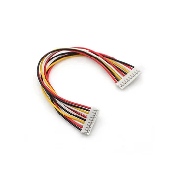 10 комплекта Ph 2.0mm 8-пинов мъжки женски конектор Plug Wire Cable 20cm 300V Co-Directional Double-Ended Terminal Line