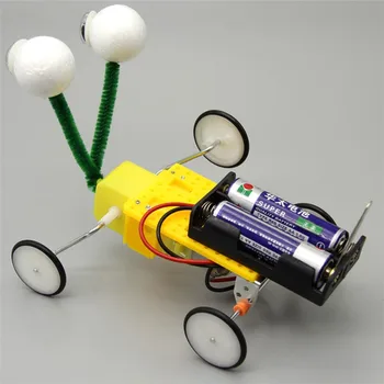 Сладък DIY машина влечуго Gizmo проста наука експеримент ранно детско образование творчески играчка физика учебни ресурси