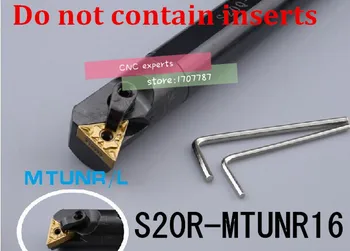  S20R-MTUNR16, 95 градуса вътрешен инструмент за струговане, струг инструмент пробивна лента, CNC струг инструмент, инструмент струг машина