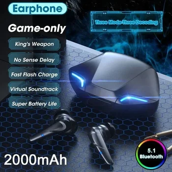 X15pro Безжични слушалки Игра Bluetooth слушалки с микрофон Слушалки за намаляване на шума