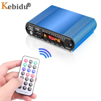 KEBIDU USB / TF / FM аудио модул Bluetooth MP3 декодер борда с алуминиева обвивка кутия подкрепа повикване запис цветен екран