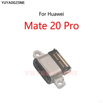 10PCS/Lot За Huawei Mate 20 Pro Type-C USB зарядна станция Док за зареждане Порт Жак Щепсел конектор