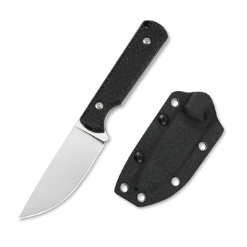 GT0172 Открит оцеляване малък прав нож D2 стомана EDC тактически къмпинг инструмент за мъже Висока твърдост с K обвивка