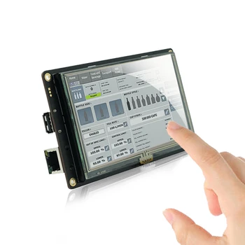 3.5-10.4 инчов интелигентен HMI сериен TFT LCD дисплей с безплатен софтуер + 256M флаш памет + сензорен екран за ESP32 ESP328 ESP8