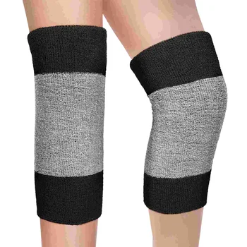Дишащи ръкави за коляното Фитнес подкрепа за коляното Зимни термични топли наколенки за облекчаване на спортната болка
