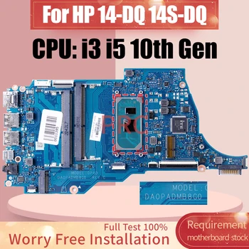 DA0PADMB8G0 За HP 14-DQ 14S-DQ лаптоп дънна платка i3-1005G1 i5-1035G1 L70915-601 Дънна платка за преносими компютри