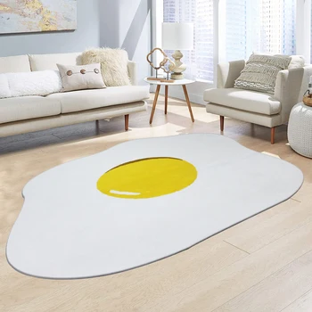 Синтия Фабрична цена Прекрасен неправилен ръчно изработен 100% вълна спалня яйце килим