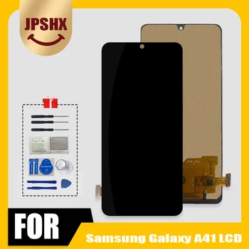 100% тестван за Samsung A41 LCD A415F дисплей дигитайзер събрание 6.1
