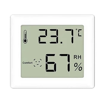 LCD цифров хигрометър вътрешен електронен температурен влагомер Таблица за мониторинг на влажността