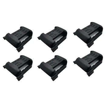6Pcs Стойка за батерии Закачалка за защита на багажника за съхранение на батерии за DeWalt Black&Decker Box 18V 20V батерия