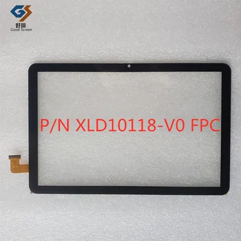черен 10.1 инчов нов P/N XLD10118-V0 FPC таблетен компютър капацитивен сензорен екран дигитайзер сензор външен стъклен панел XLD10118