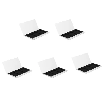  5X алуминиева сплав карта с памет кутия кутия притежателите за 3PCS SD карти