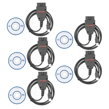 5X Eobd2 Flasher Galletto 1260 Кабел Auto Chip Tuning Interface Remap Flasher Programmer Tool